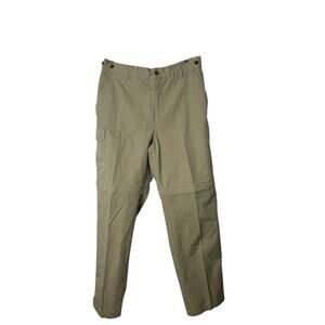 TravelSmith sz 10 womens kahki‎ zip off shorts pants